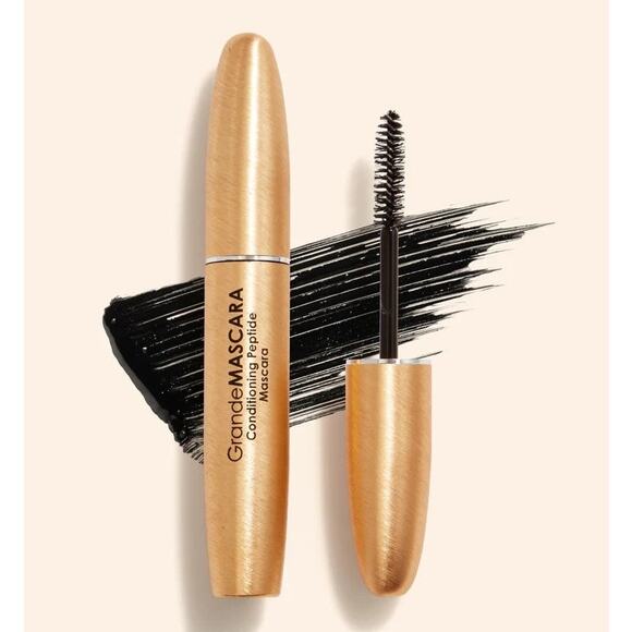 GrandeMASCARA Peptide Mascara – Black, Volumizing & Lengthening, Conditioning - Picture 1 of 6